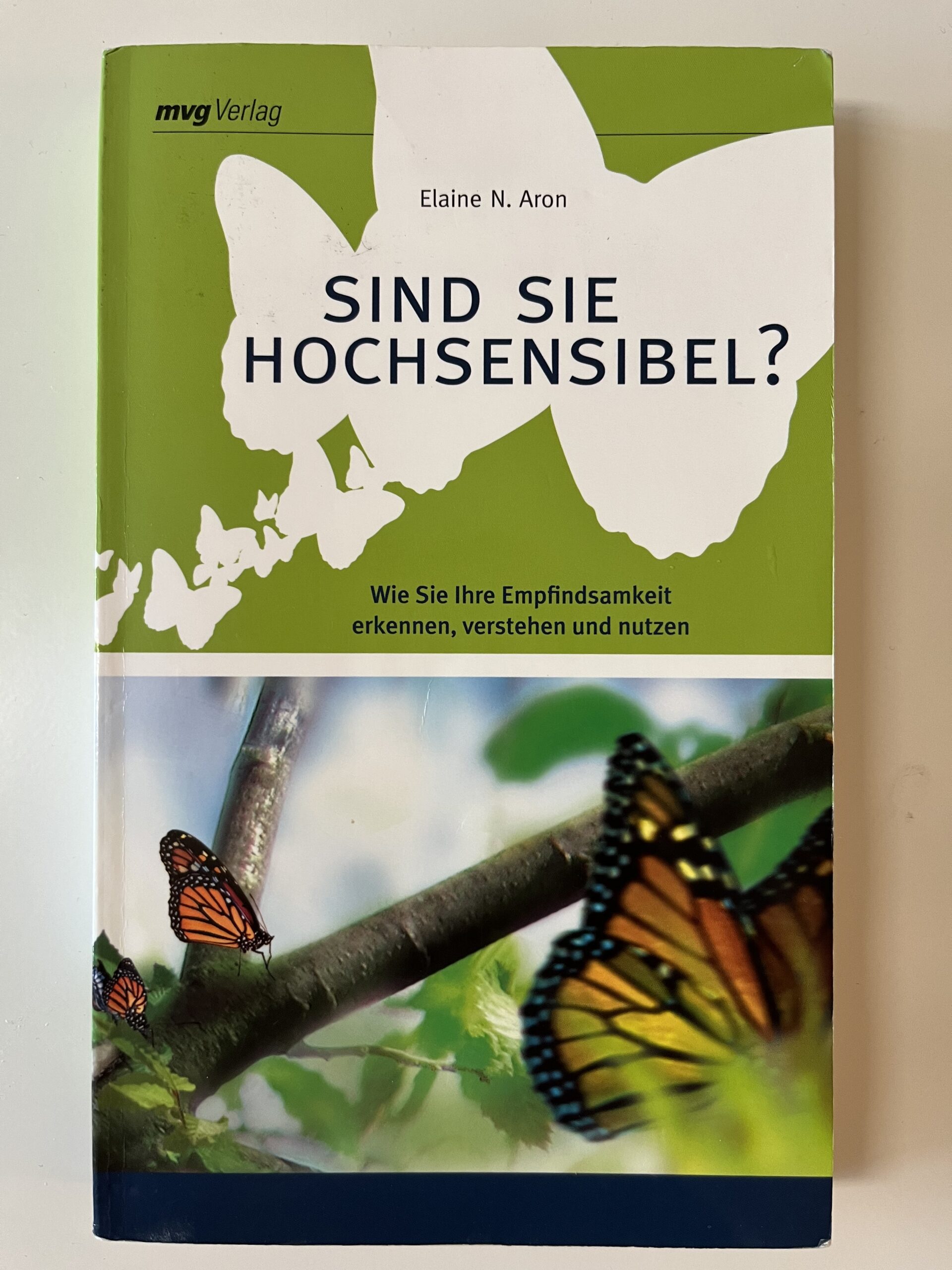 Das verliehene „Schmetterlingsbuch über Hochsensibilität“